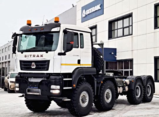 Тягач на шасси SITRAK C7H 8х8 ZZ3486V307ME